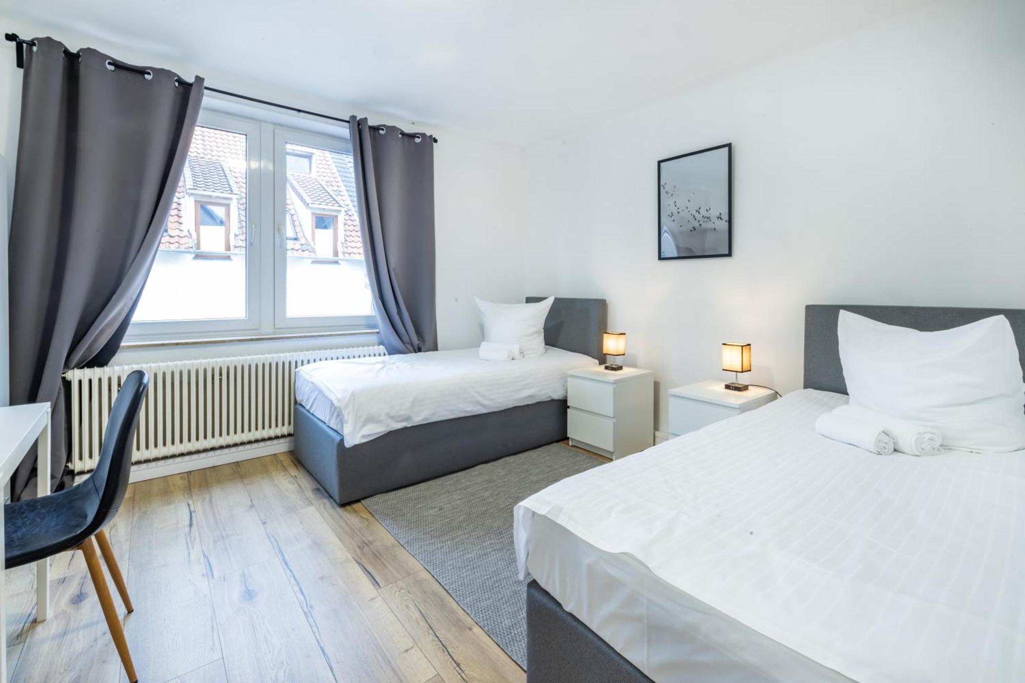 3-Zi - 6 Personen - Zentral-Bielefeld - Kostenloser Parkplatz Εξωτερικό φωτογραφία